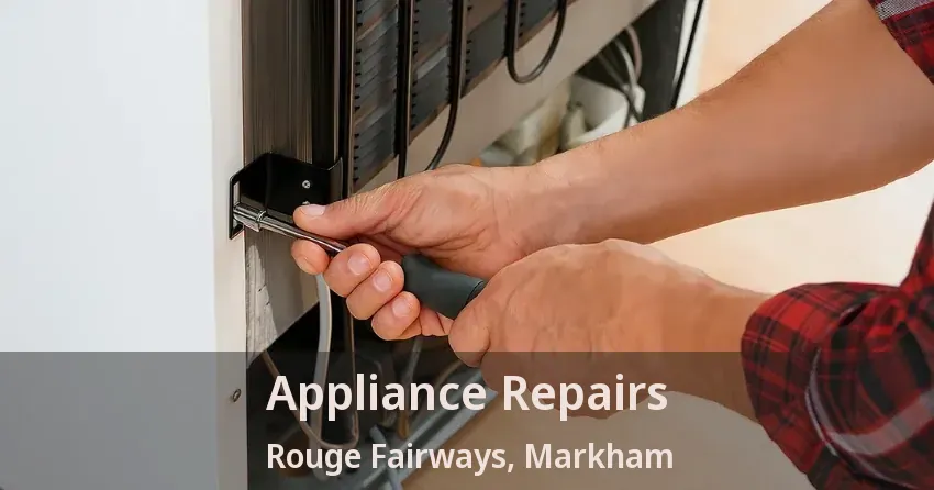 Appliance Repairs Rouge Fairways, Markham - ON