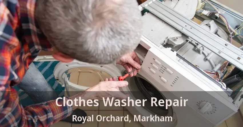 Clothes Washer Repair Royal Orchard, Markham - ON
