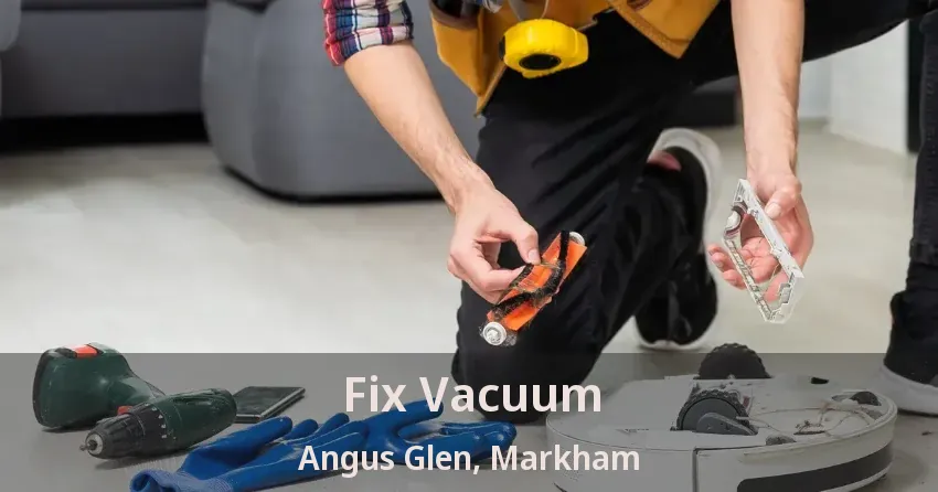 Fix Vacuum Angus Glen, Markham - ON