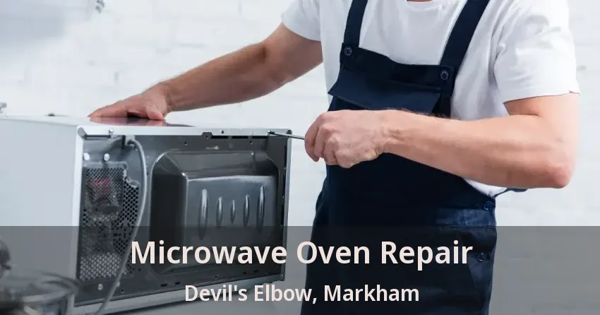 Microwave Oven Repair Devil's Elbow, Markham - ON