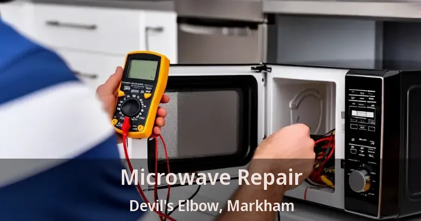 Microwave Repair Devil's Elbow, Markham - ON