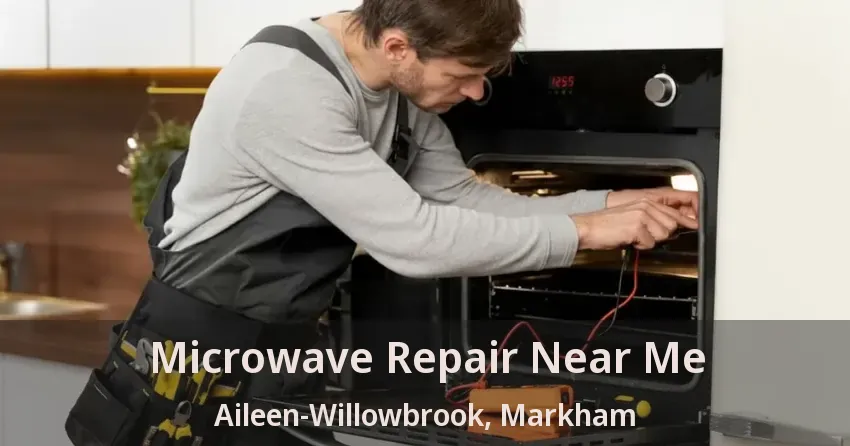Microwave Repair Near Me Aileen-Willowbrook, Markham - ON