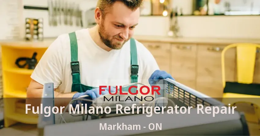 Fulgor Milano Refrigerator Repair Markham - ON