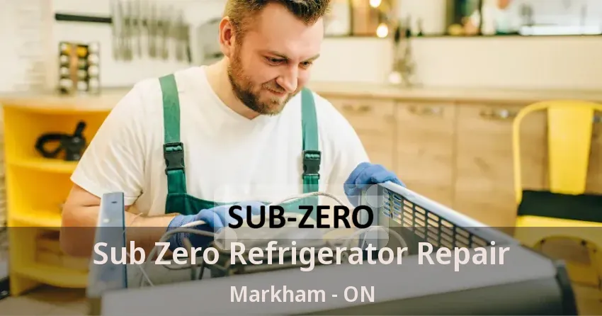 Sub Zero Refrigerator Repair Markham - ON