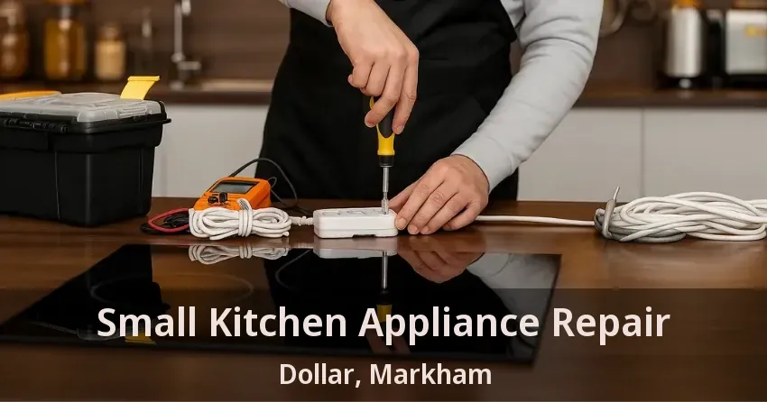 Small Kitchen Appliance Repair Dollar, Markham - ON