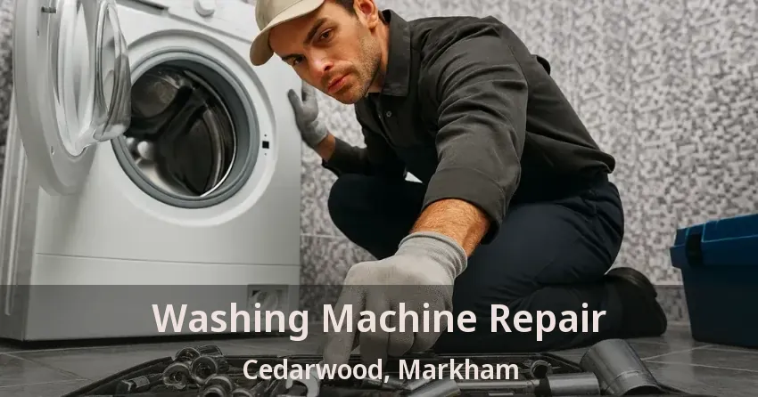 Washing Machine Repair Cedarwood, Markham - ON